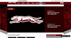 Desktop Screenshot of greyhoundathletics.com